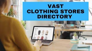 Online Clothing Stores  /  Shopping for the Latest Clothes + Fashion