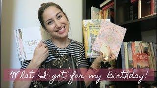 WHAT I GOT FOR MY 29th BIRTHDAY! TWENTIES CHAT | Alicia Lowndes