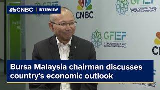 Bursa Malaysia chairman discusses country's economic outlook