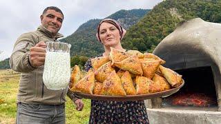 ¡Cocinamos Samosa crujiente como en Uzbekistán! Que Crunchy Samsa Suena Maravilloso