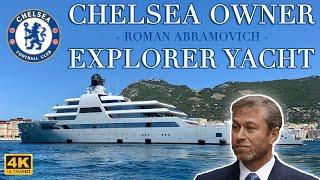 SOLARIS, Roman Abramovich’s new 140m Lloyd Werft built Explorer Yacht docking in Gibraltar