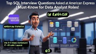 Top SQL Interview Questions Asked at American Express | Must-Know for Data Analyst Roles! (English)