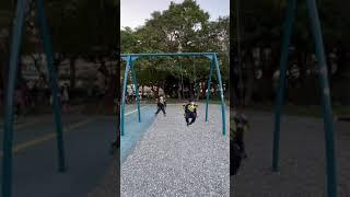 青年公園，溜小孩的好地方