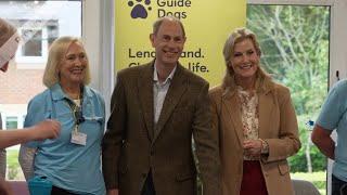 [Getty Edit] - The Duke and Duchess of Edinburgh visit the Guide Dogs Training Centre (May 2023)