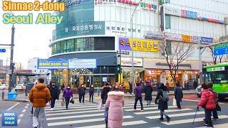 【4K】 Walk Seoul Korea - 서울 신내2동 골목 걷기 (신내동) | Sinnae 2-dong Alleys [중랑구2 | Jungnang-gu2] 14(2)-19