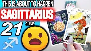 Sagittarius  THIS IS ABOUT TO HAPPEN  horoscope for today JUNE 21 2024  #sagittarius tarot JUNE