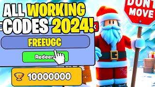 *NEW* ALL WORKING CODES FOR UGC DON'T MOVE IN 2024! ROBLOX UGC DON'T MOVE CODES