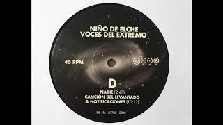 Niño de Elche. Voces del Extremo. Cara D. Audio vinilo 2015.