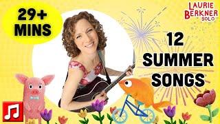 29+ Min: Summer Music Videos By The Laurie Berkner Band | Let's Go, Fireworks & More!