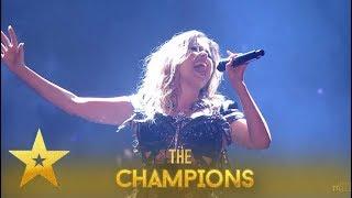 Cristina Ramos: Singer NAILS One Of The Biggest ROCK Songs EVER!| Britain's Got Talent: Champions