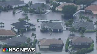 Slow-motion tropical storm Debby brings days of torrential rain and flooding risk