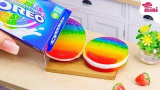 BEST OF Rainbow Oreo Cake Dessert | 1000+ Satisfying Miniature Rainbow Chocolate Cake Decorating