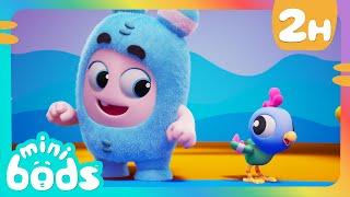 Little Bird Dance Party! | Minibods | Preschool Cartoons for Toddlers