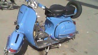 Vespa converted into electric | 48v 500w kit | available to buy