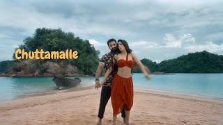 Chuttamalle (Official Video) | Devara Second Single | NTR | Janhvi Kapoor | Anirudh Ravichander |