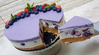 No Bake Blueberry Cheesecake Recipe!!!