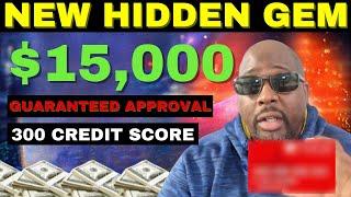 $15,000 Credit Line Guaranteed Approval With No Hard Inquiry Approval! Bad Credit OK 