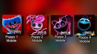 POPPY PLAYTIME Chapters 1-4 Mobile Full Gameplay (Every Ending + Secret) iOS/Android 100%