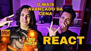 REACT - Tipo Mhzin  "Ninja" (Especial de 1 Milhão ) | Style Trap | Prod. Sidney Scaccio | MHRAP