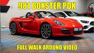 Porsche Boxster 981 2.7 PDK - Full Walk Around Video