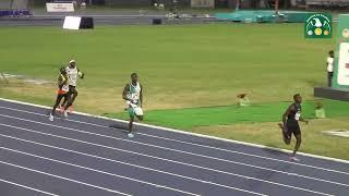Team Zambia wins men's 4x400m relays heat 2 at the All African Games Accra 2024