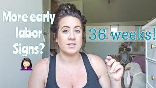 36 WEEK PREGNANCY UPDATE | EARLY SIGNS OF LABOR | NOT MAKING IT TO MY DUE DATE?
