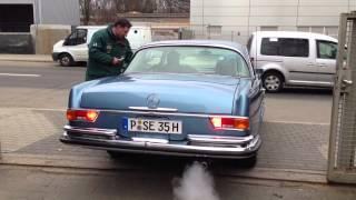 Mercedes Oldtimer Restauration Berlin | W111 erste Testfahrt nach Vollrestauration