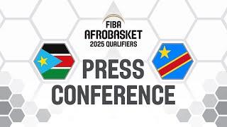 South Sudan v Congo DR - Press Conference | FIBA AfroBasket 2025 Qualifiers