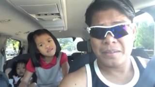 Papa Andi and Mari singing