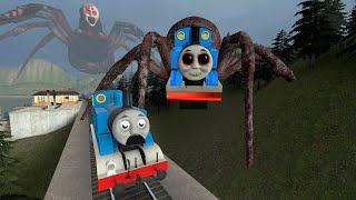 Building a ThomasTrain Chased By New Cursed Thomas Train Family in Garry's Mod