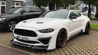 Ford Mustang - Short Video - WideBody Endlich Fertig | Loma Kupfer Chrom Breitbau Felgen