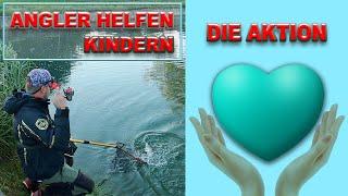 Forellenangeln für den guten Zweck | Angler helfen Kindern | Forellen fangen mit Spoon und Gummi