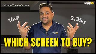 Best Screen Ratio for Home Theater in 2025 | What is CinemaScope Screen? 16:9 vs 2.35:1 Screen Ratio