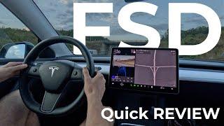 Should You Buy Tesla's FSD in Europe?! Quick REVIEW