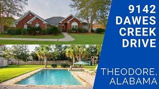 9142 Dawes Creek Drive | House for Sale with Pool in Theodore, Alabama