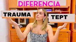 Trauma y Trastorno de estrés postraumático (TEPT) diferencias, causas y síntomas.