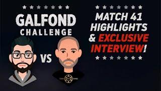 Galfond Challenge vs Chance Kornuth Interview! | Day 41 Highlights!