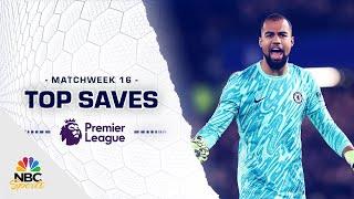 Top Premier League saves from Matchweek 16 (2024-25) | NBC Sports