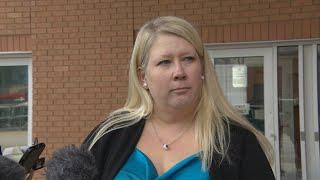 Crown prosecutor speaks outside of Saskatoon court after Dawn Walker pleads guilty to 3 charges