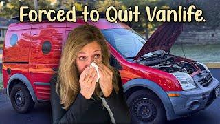 Van Life | Is this the end of vanlife for me?