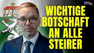 Herbert Kickl: Am Sonntag können die Steirer ihre Rechnung begleichen!