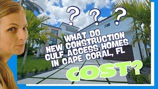 Cape Coral's Most Stunning Brand New Gulf Access Homes: From $400K to $6M | Gulf Access New Homes