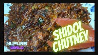 Shidol Chutney // How to make shidol chutney [ In Bangla ] // Hidol // nupurs world