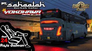 SEMAKIN MALAM SEMAKIN KEJAM  Trip Sahaalah "Yokohama" - ETS2 Indonesia