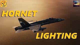 DCS World - HORNET LIGHTING - Flying With Our IPs For Cruise Tips - Directed by @Pricklyhedgehog72