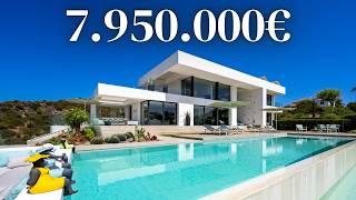 Modern Minimalism Meets Luxury: Inside an Epic €7.95M Villa You Have to See in Marbella, Spain!