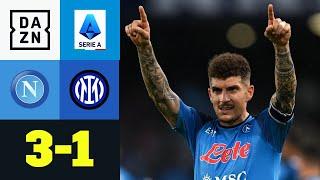 Fantastico Di Lorenzo! Endspurt bringt Napoli auf Siegerstraße: Neapel - Inter | Serie A | DAZN