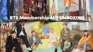 ENG)오로지 아미 멤버십이 있어야만 살 수 있는 방탄 포스터와 아코디언 포스트카드 언박싱 | BTS global official ARMY membership MD unboxing