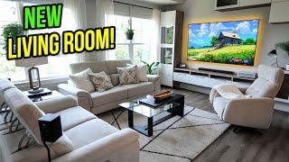 Building our Dream Living Room Setup! *Part 2*