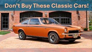 Top 5 Classic Cars (GM/Ford/Chrysler/AMC) Not to Buy...And a Few to Buy!